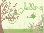Garden Hello